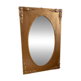 Old gold mirror