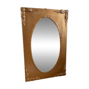 Miroir doré ancien