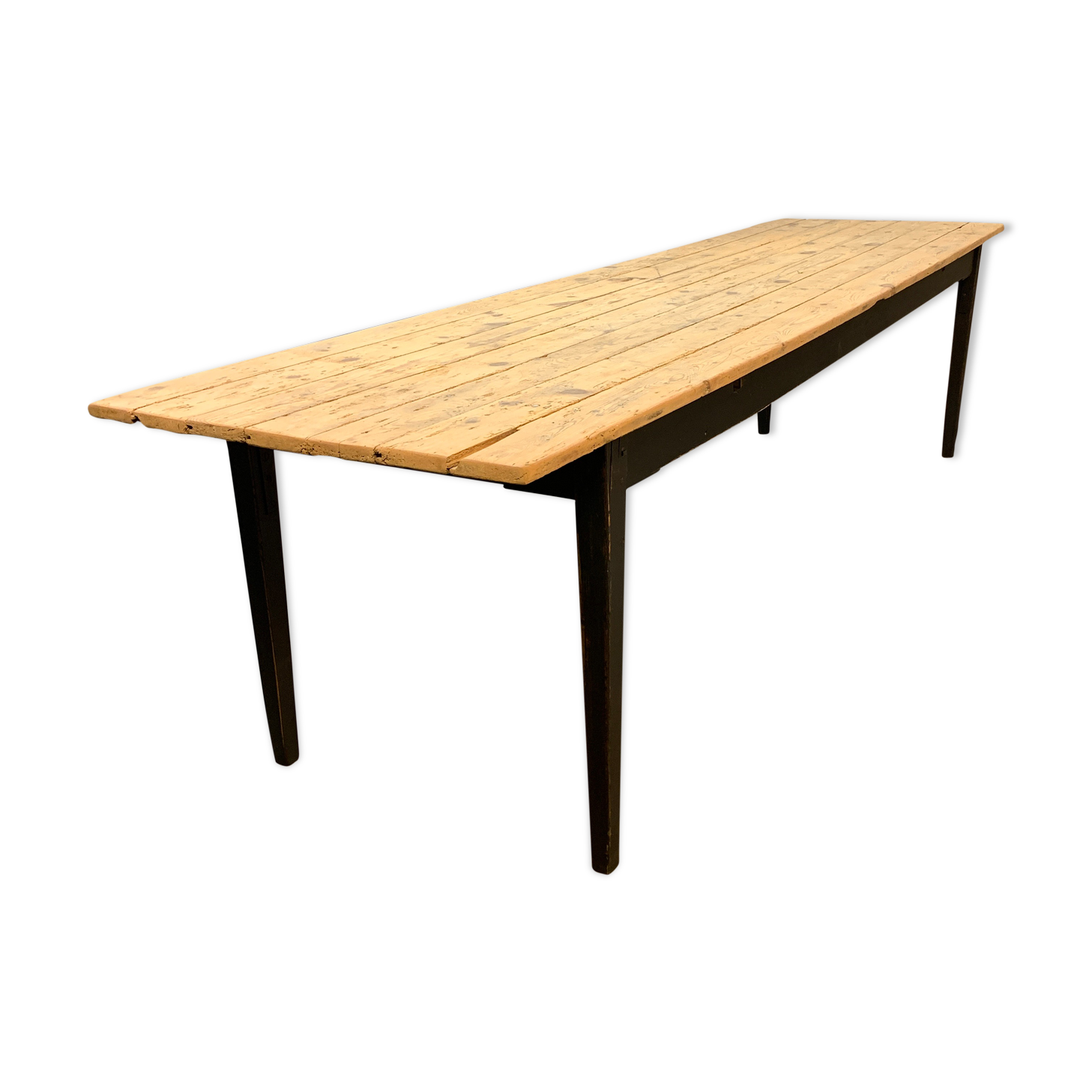 Old pine farm table