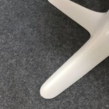 Vintage fiberglass swivel chair by Maurice Burke for Akana