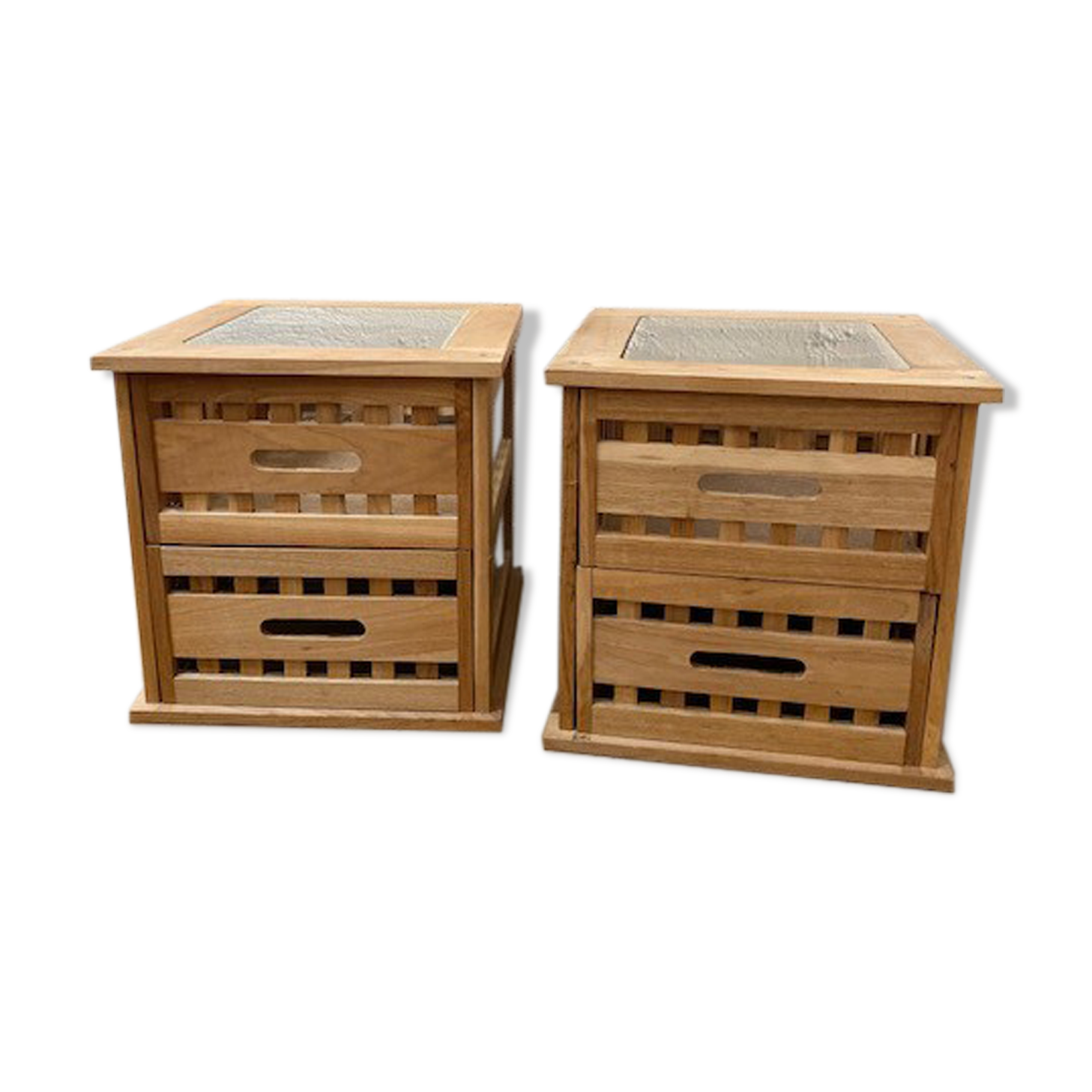 Pair of bedside tables