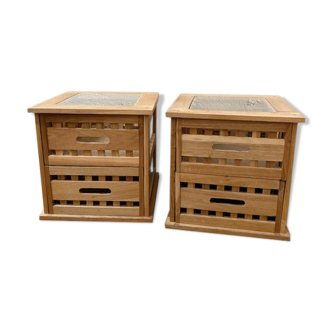 Pair of bedside tables