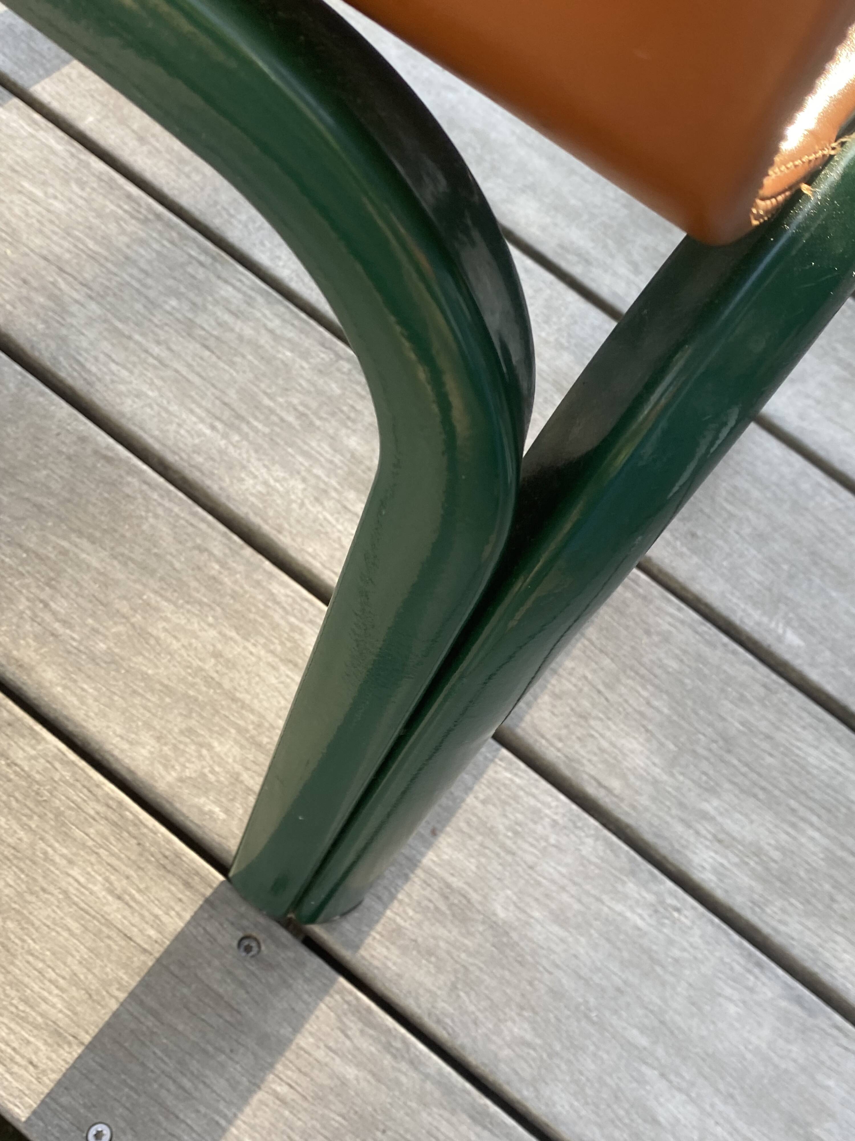 4 chairs model Orsay Gae Aulenti 1975