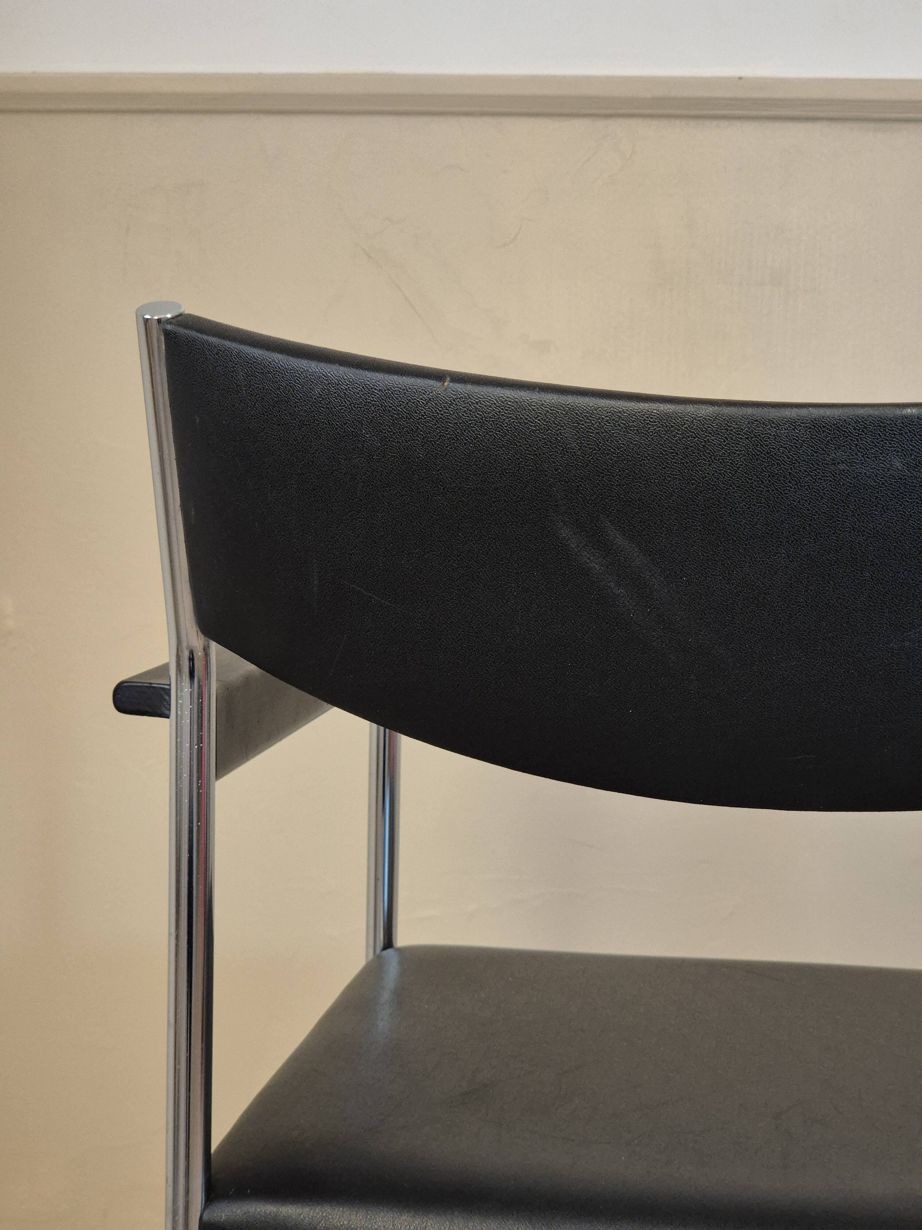 Modernist armchair by Eldef Bandixen for Kusch & Co — Circa 198