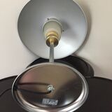 Mushroom lamp 70s glass and metal