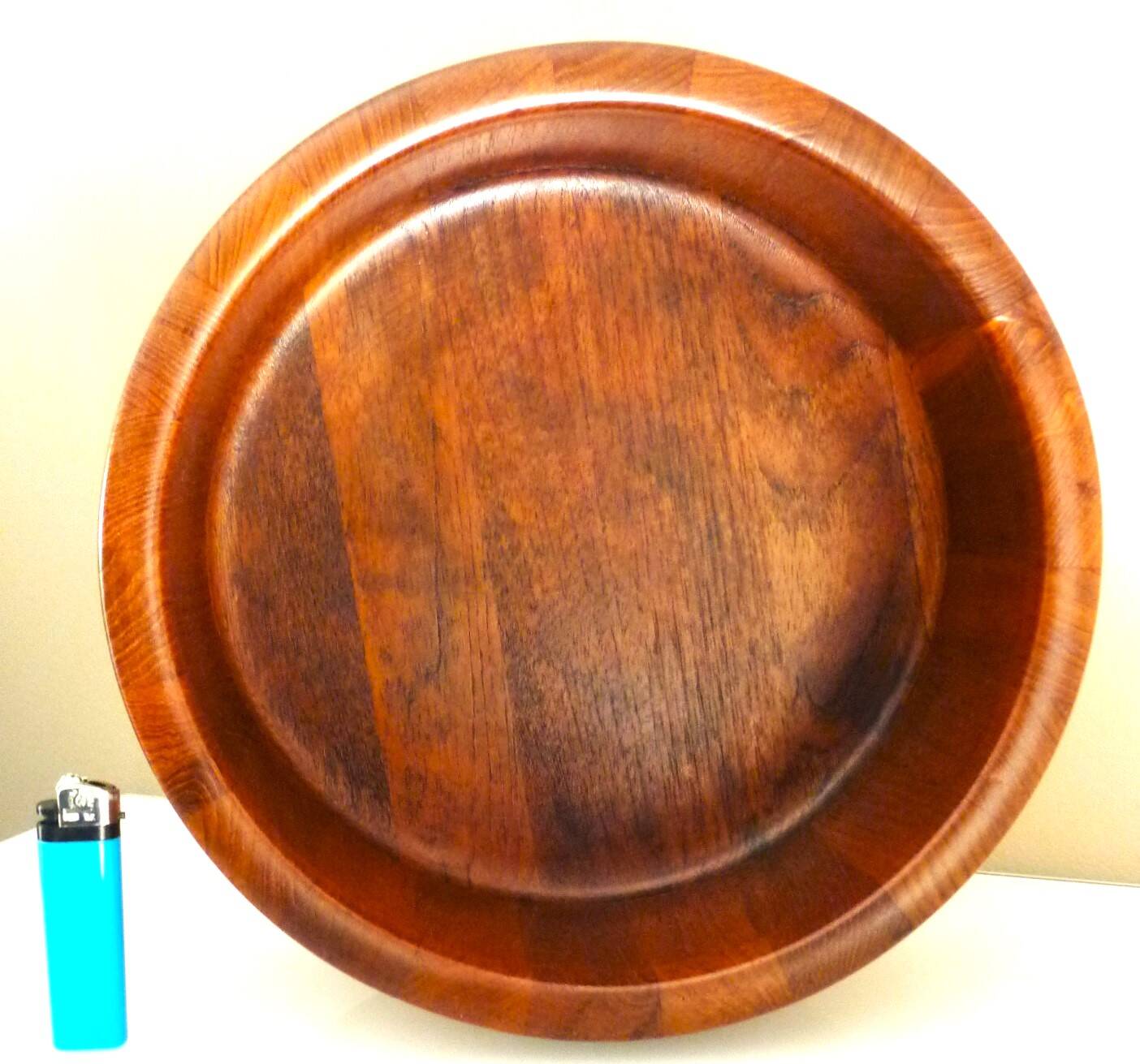 Dish, fruit dish, Scandinavian design, teak, R. Nissen Denmark 60s/70s