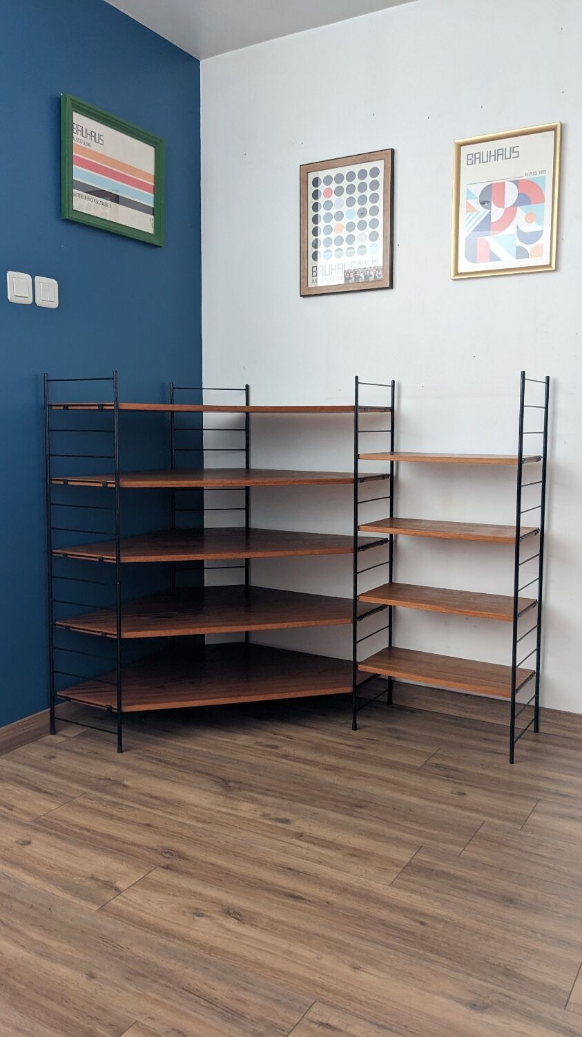 Vintage String corner shelf