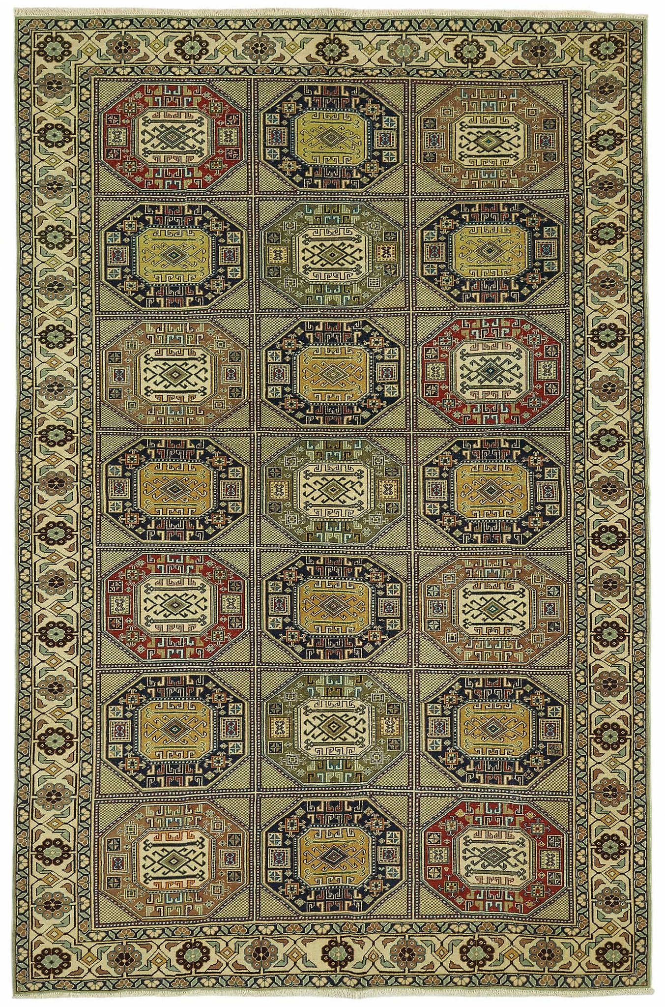 Tapis vintage en laine turque Kayseri