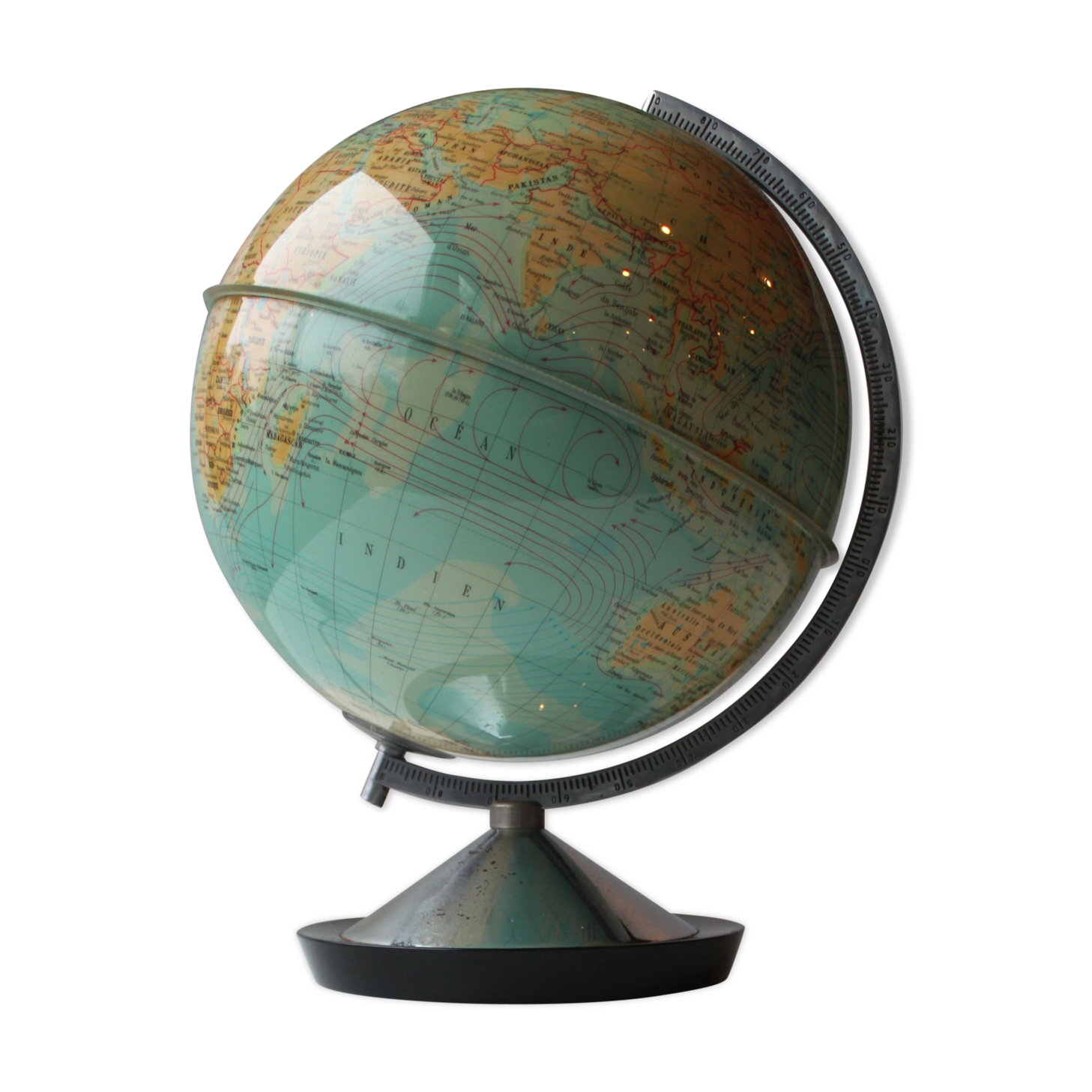 Light Earth Globe 'Imperial', Stauffacher editions, 1967