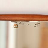 Vintage Scandinavian teak mirror – 1960s - 14.09.23.06