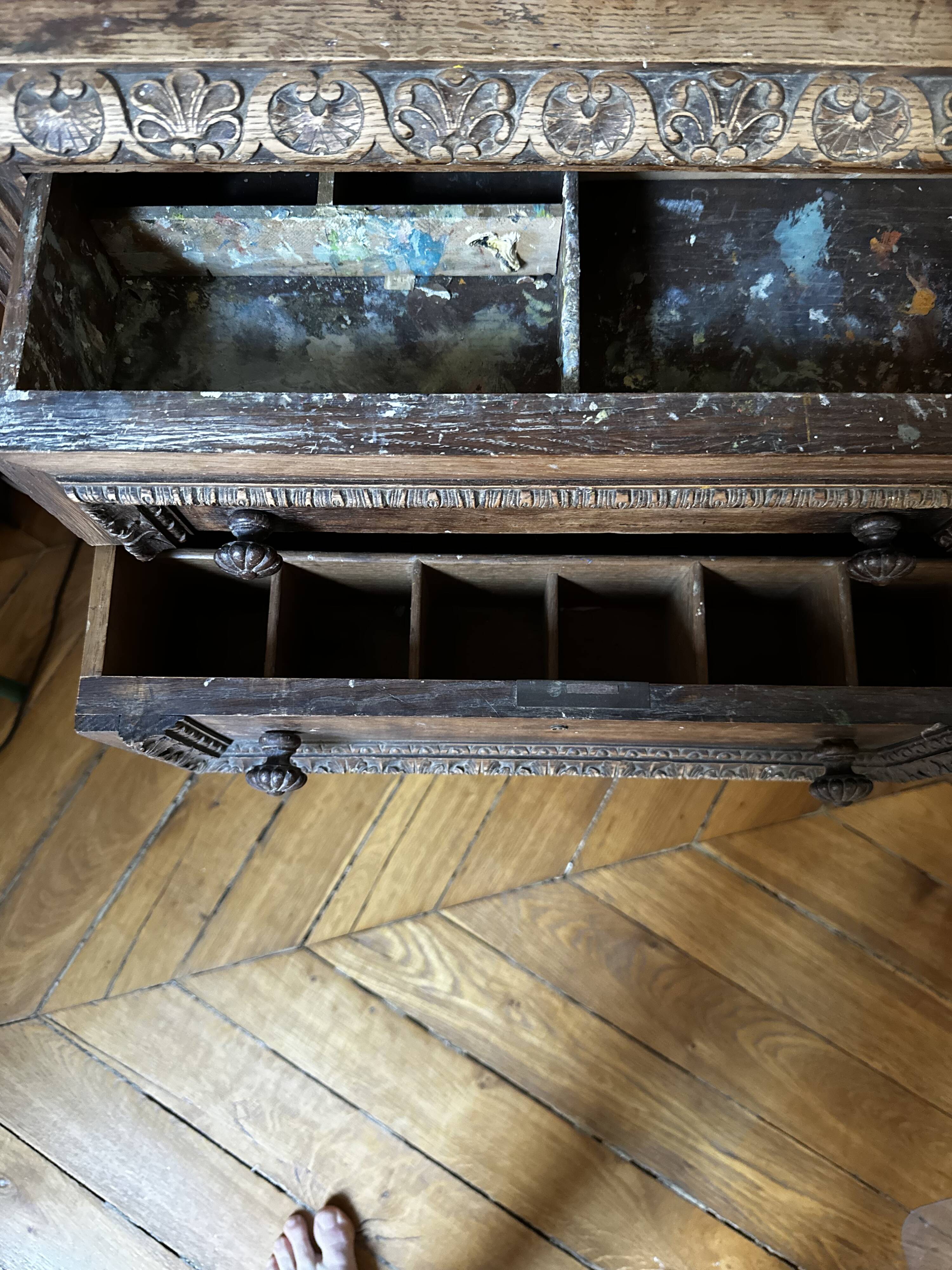 Meuble de métier meuble de peintre