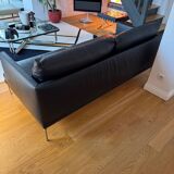 Canapé Zanotta cuir noir