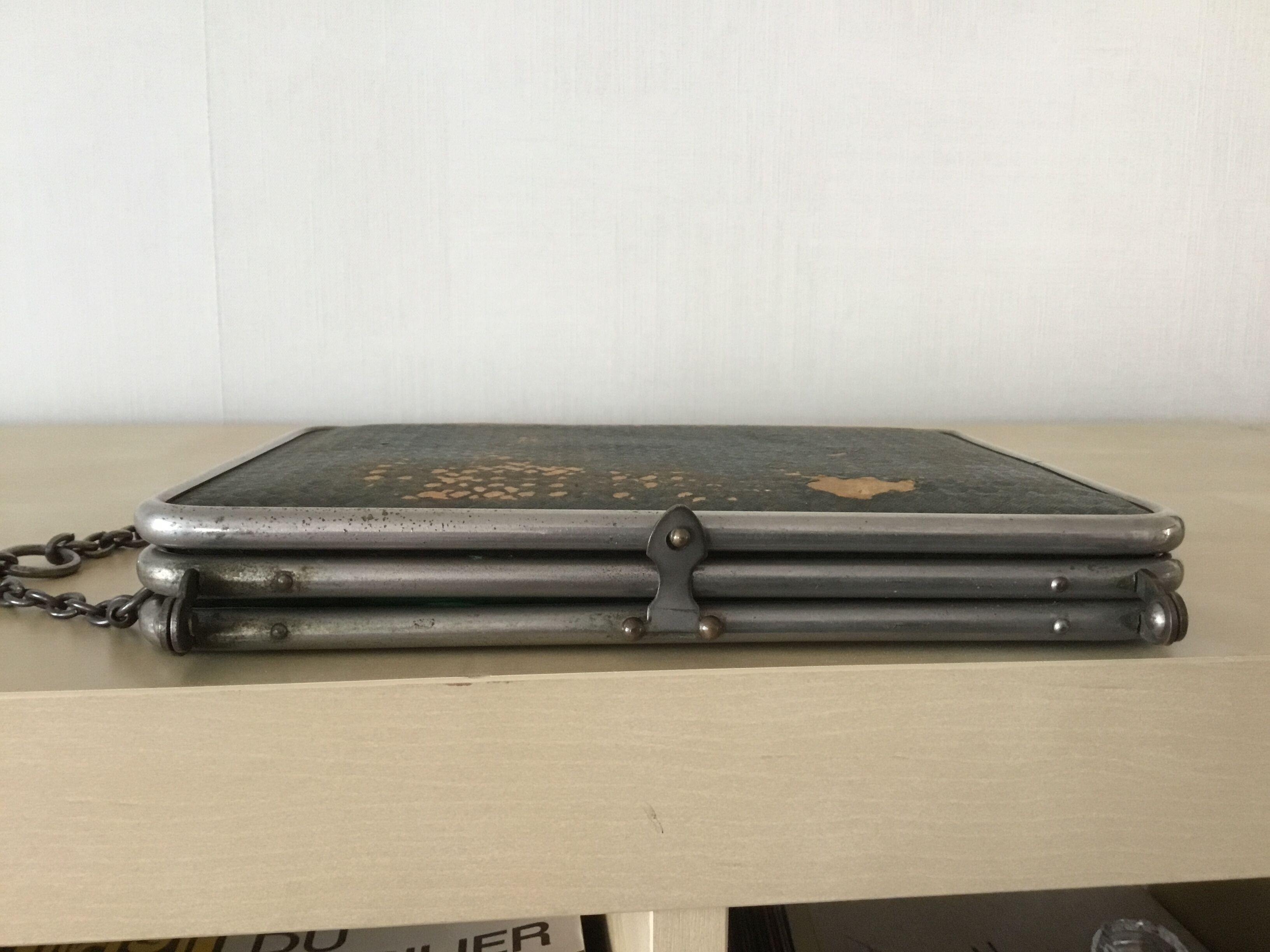 Mirror triptych barber 53x23cm