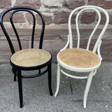 Pair of Viennese bistro chairs Bent wood