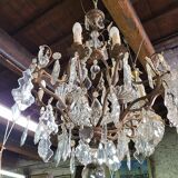 Chandelier with tassels 8 bulbs
