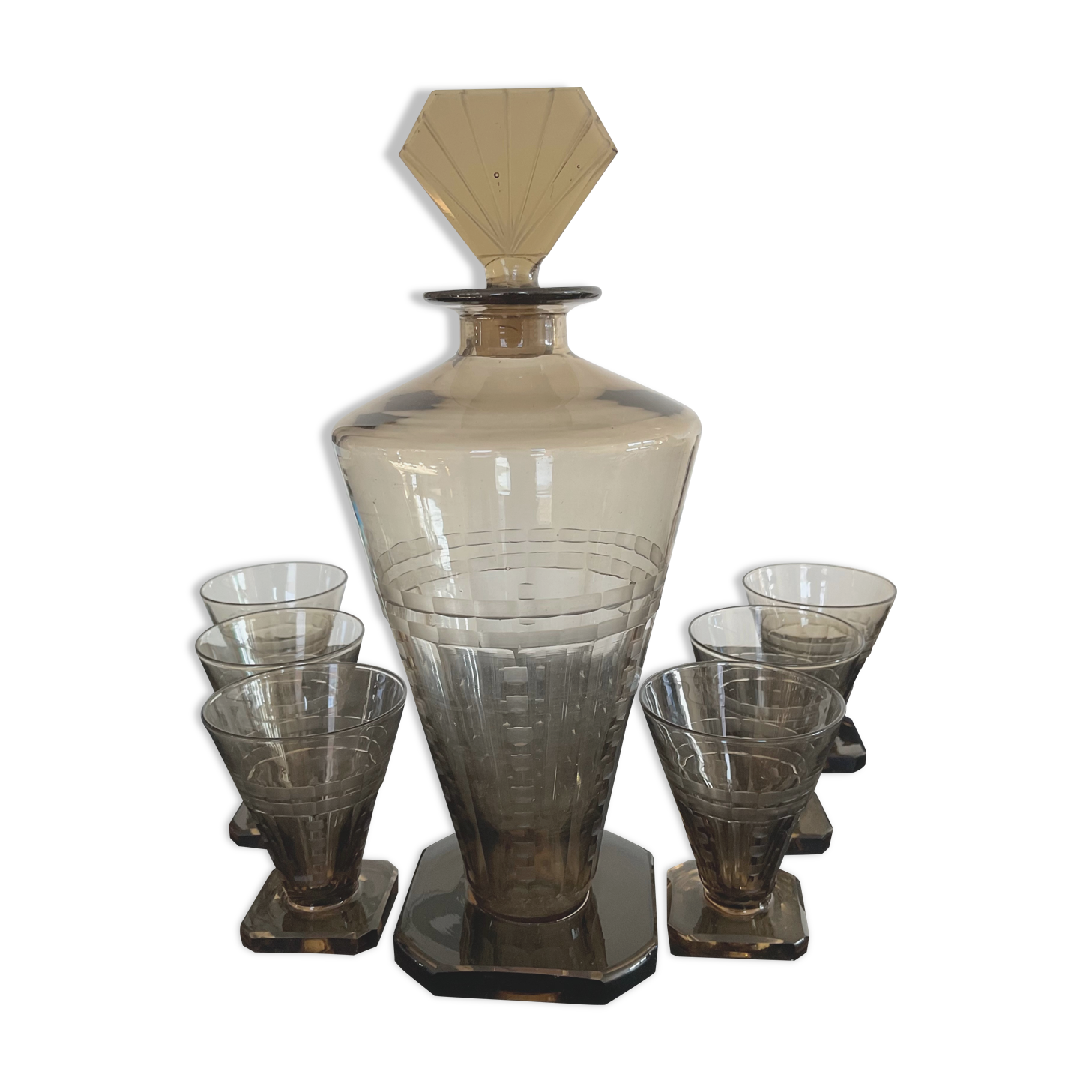 Art Deco liquor service
