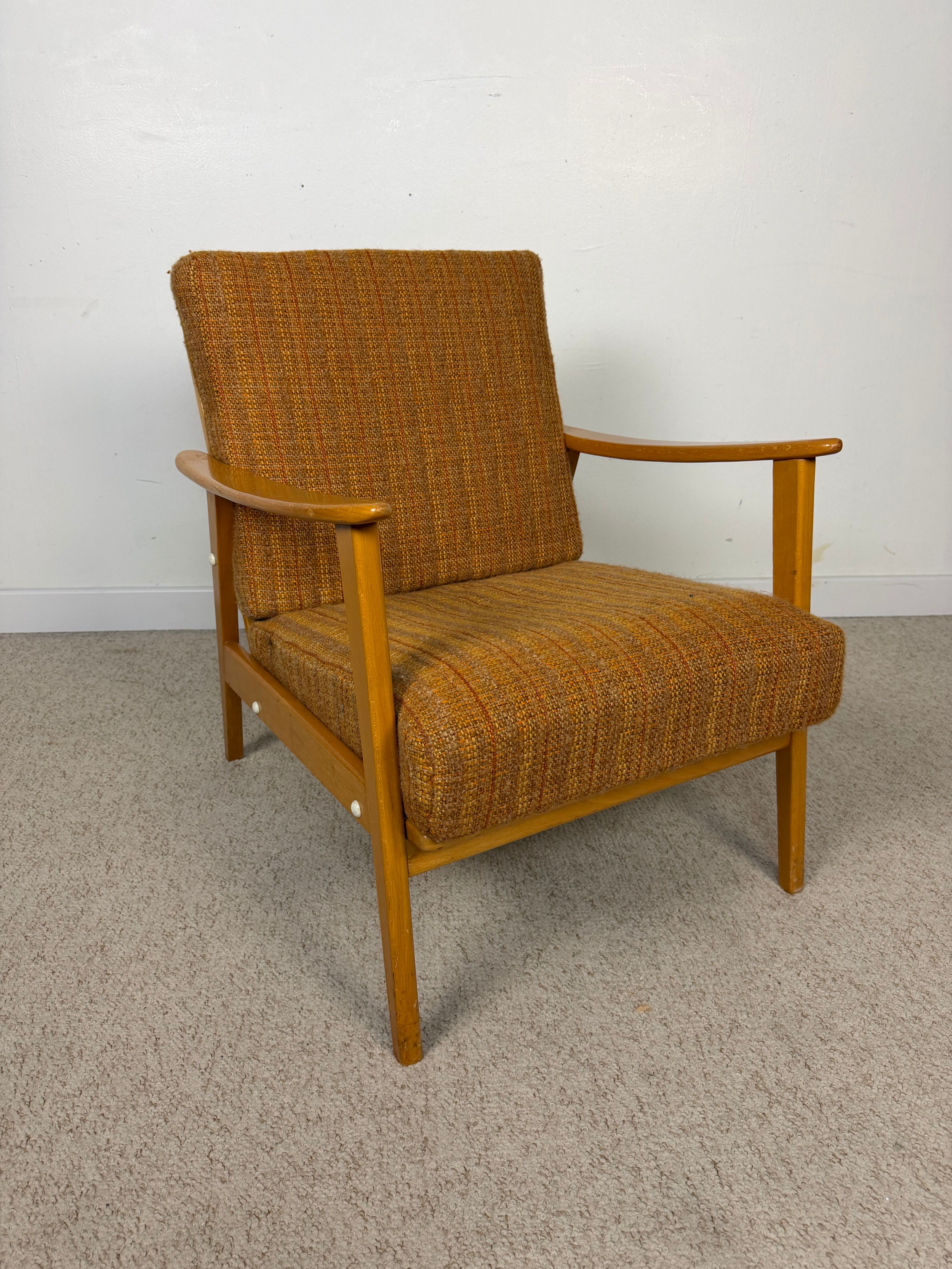 Paire de fauteuils vintage scandinaves