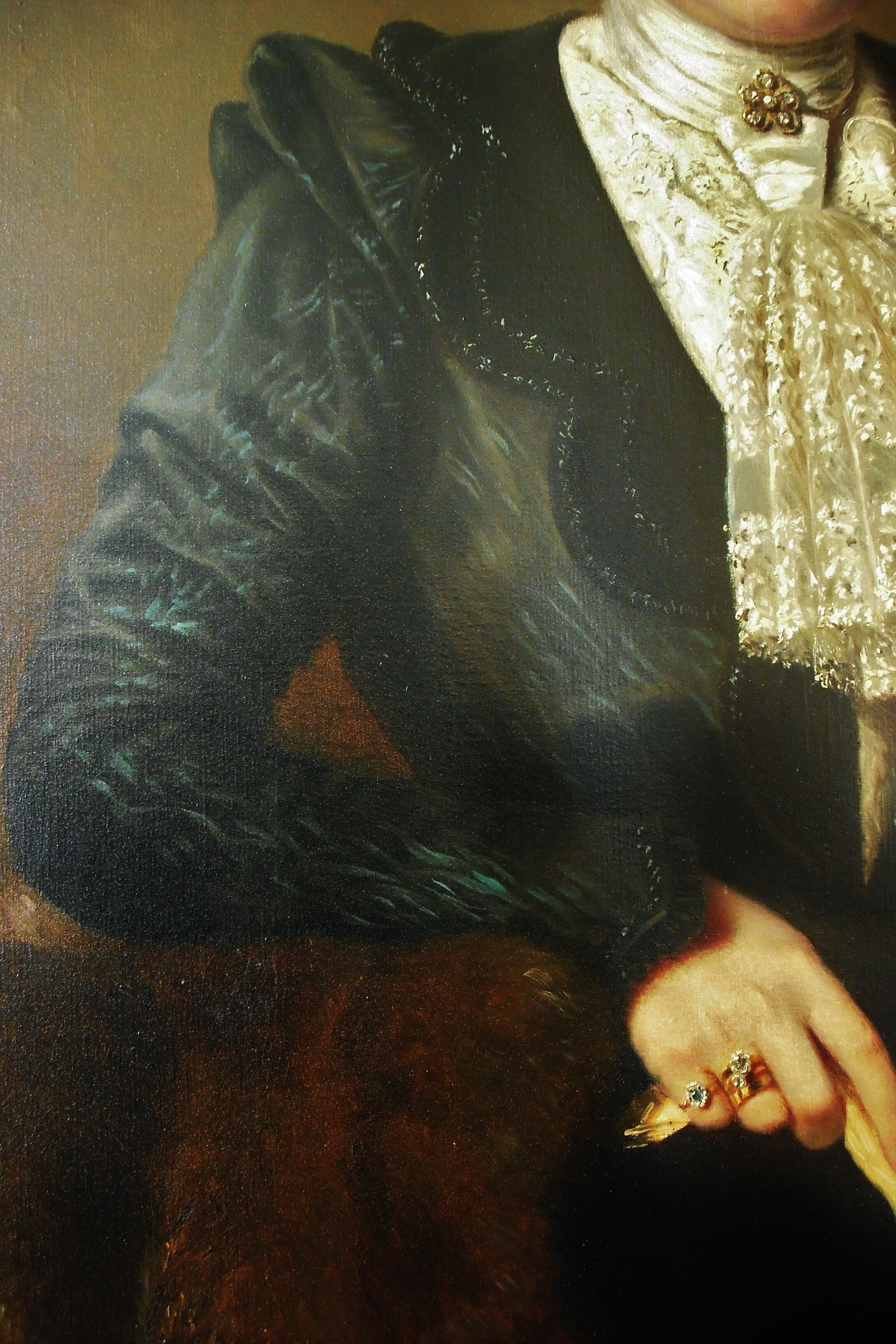 Portrait Adolphe Demange 116 X 89 Elegant at gloves 1899