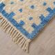 Handmade traditional authentic pure wool rug 2/3 m