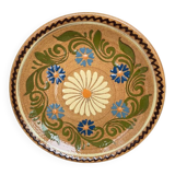 Alsatian earthenware plate