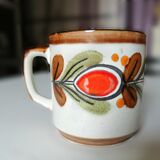 Tasse Smf Schramberg Handgemalt Bernau vintage