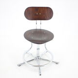 Chaise pivotante réglable des années 1970, Tchécoslovaquie