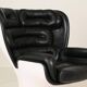 Elda Chair and Ottoman by Joe Colombo for Comfort, Italy, 1970s