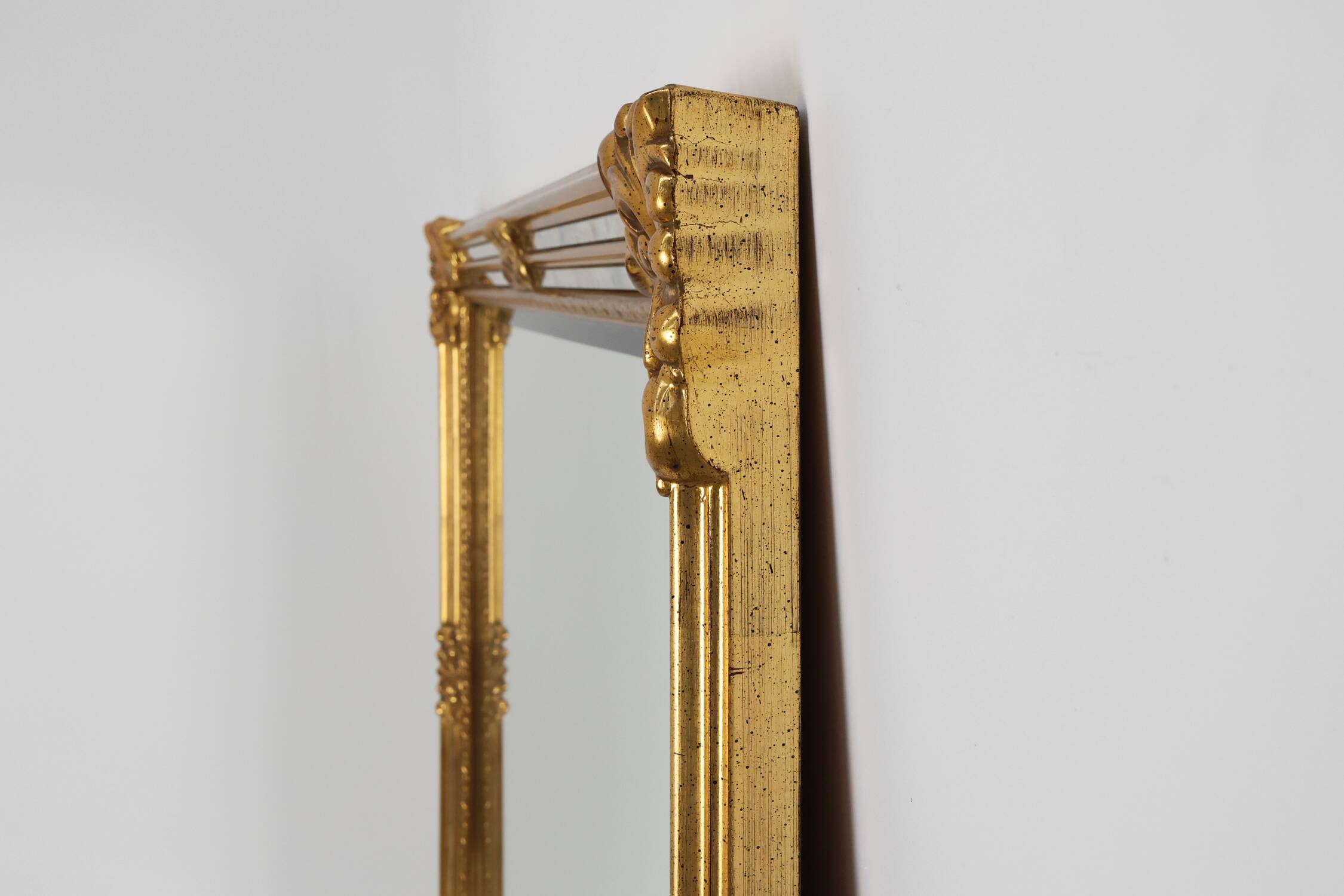 Large Baroque Wall Mirror by De Knudt, Belgium, 1950s