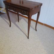 Secretary with mechanism - 4 secret drawers - lock - marquetry chessboard - 1950