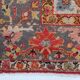 Tapis 4x7 pour Chambre à Coucher Tapis Vintage Antique Oriental Rouge, 122x214Cm