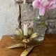 Vintage flower ashtray candle holder