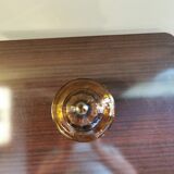 Carafe vintage ronde couleur ambre