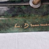 Drimmer green lamp base