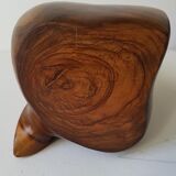 Pitcher in years 50/60 olive wood