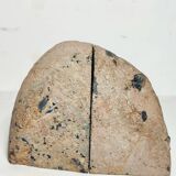 Sujetalibros de ágata azul. Brasil, 1990s.