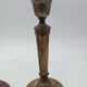 Pair of antique bronze candelabras
