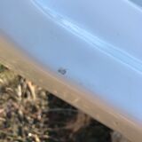 Old ceramic washbasin