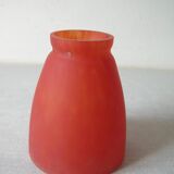 Tulip globe lampshade red glass paste chandelier lamp retro decor lighting