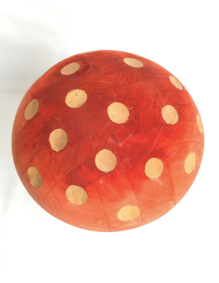 Wooden mushroom