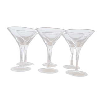 Six verres à Martini Tanqueray N10