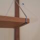 Wall unit 4 shelves, Vintage Scandinavian 1960s