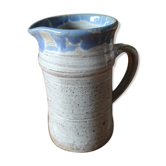 Blue grey ceramic milk jug