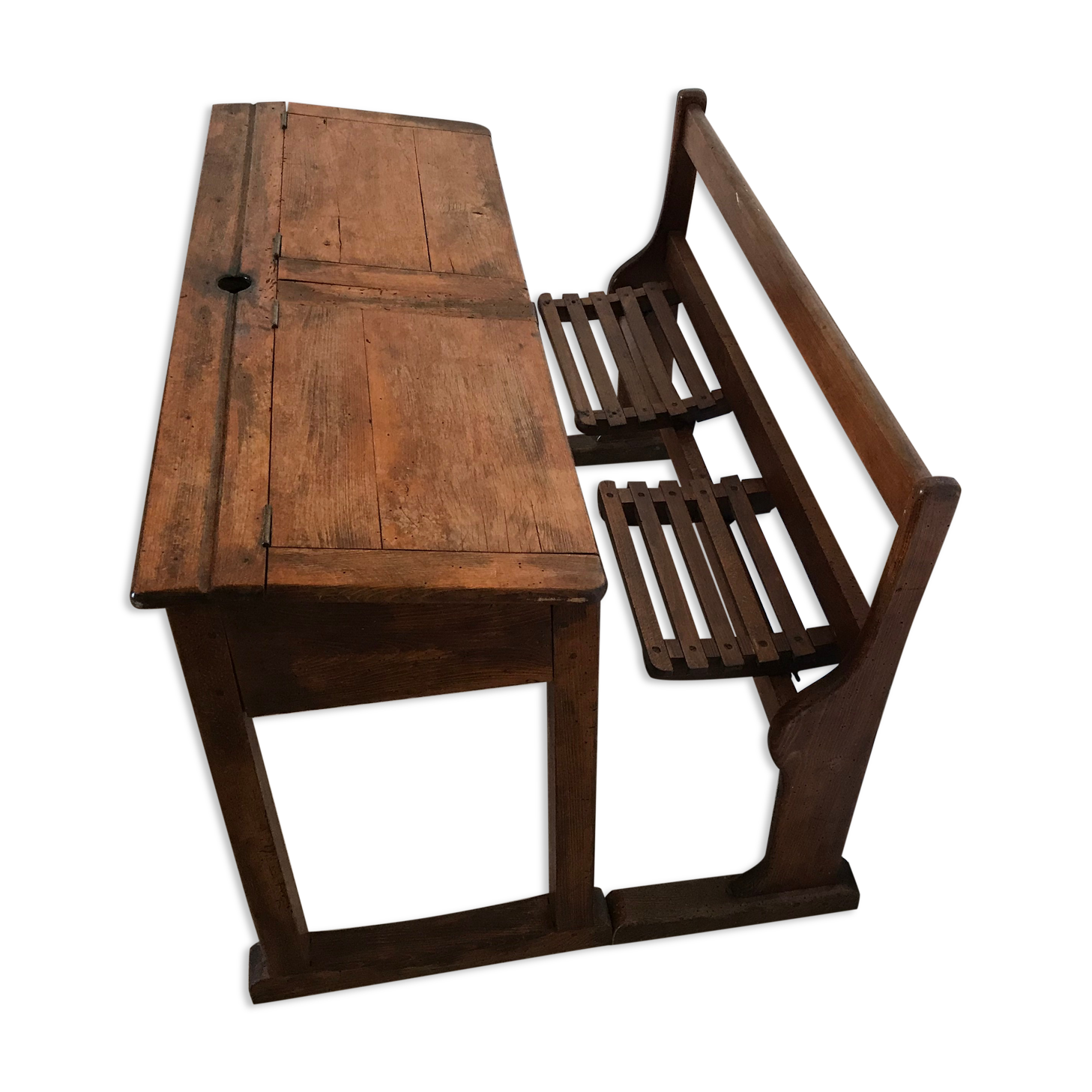 School desk double years 40-50