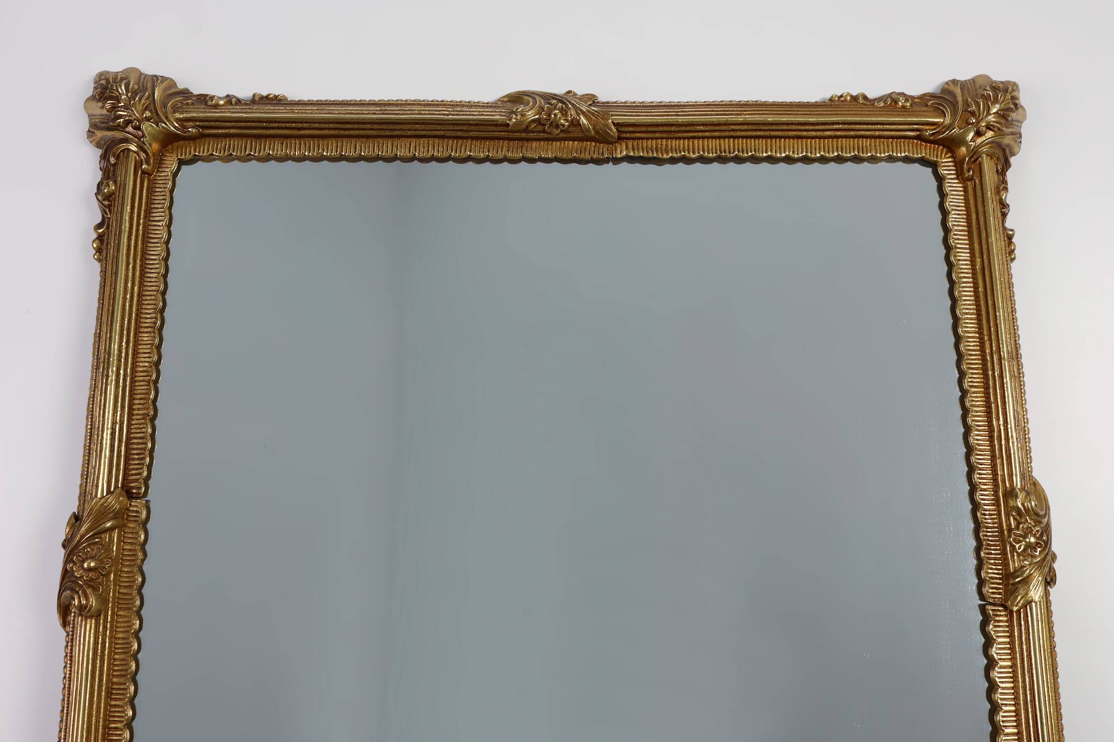 Large French Neo‑Classical Copper Mirror, 20th Century