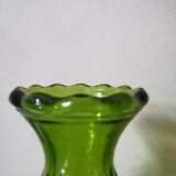 Green coloquinte vase