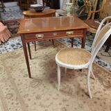 Art nouveau mahogany desk