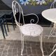 Wrought iron garden set 1960s