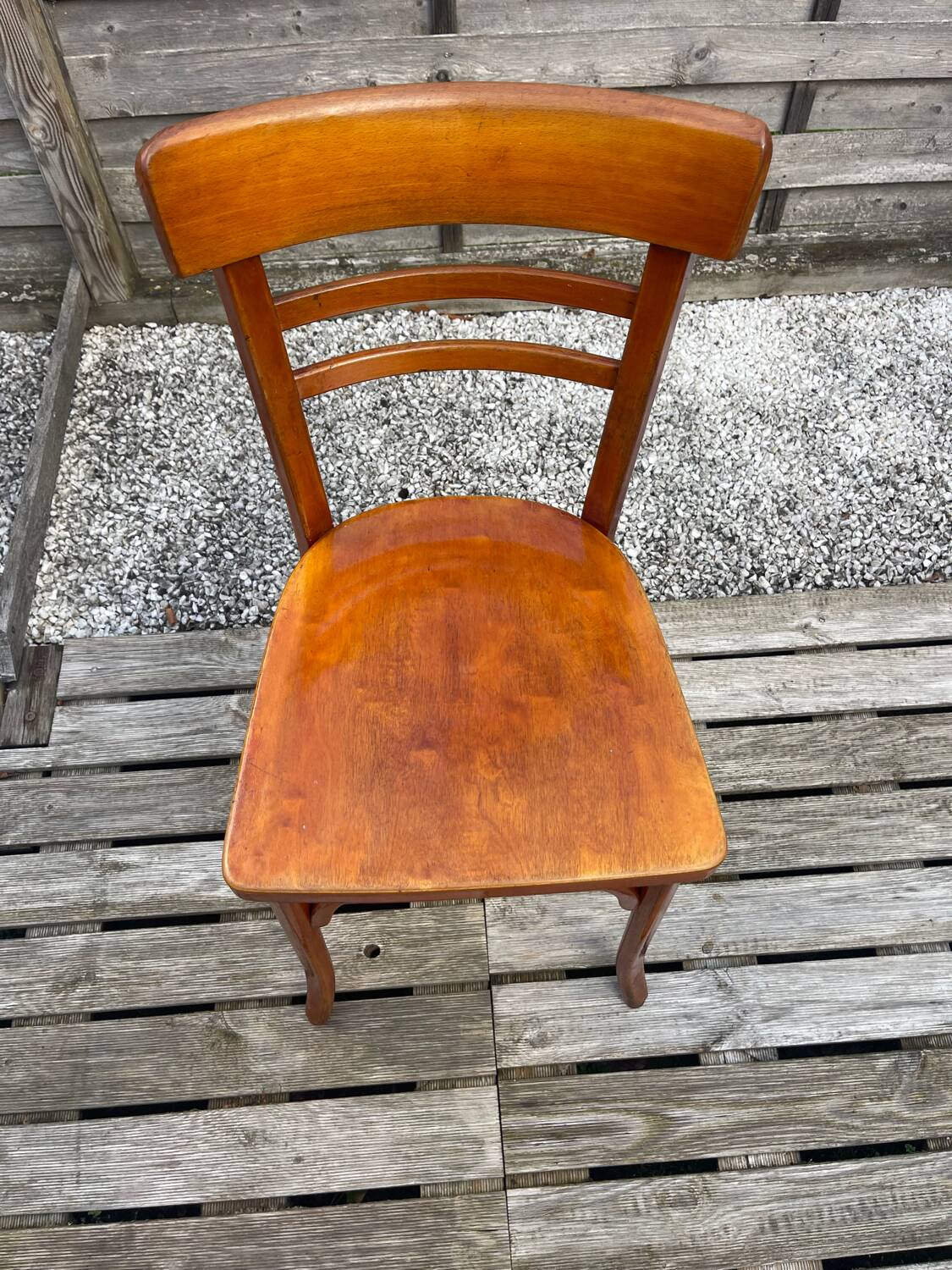 Six Baumann bistro chairs