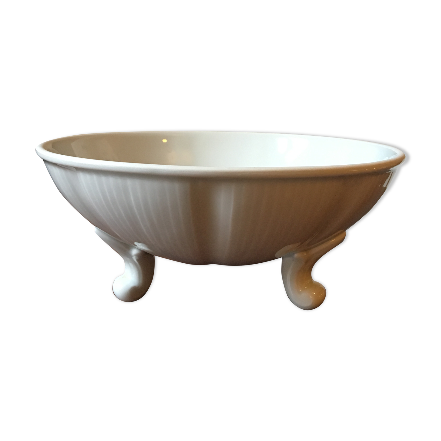 Pillivuyt porcelain strainer, France