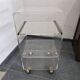 Rolling dessert trolley in plexiglass – Marais International – 1970s-1980s